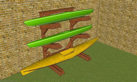 Build a Kayak Rack Plans 的图像结果