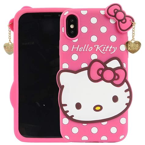 Shivani Enterprises Hello Kitty Mobile Case Back Cover for I Phone X ...
