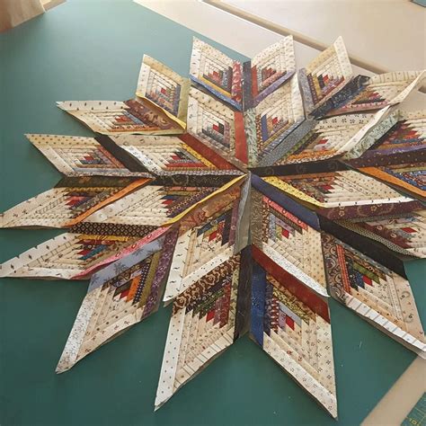 Image result for Diamond Log Cabin Tutorial