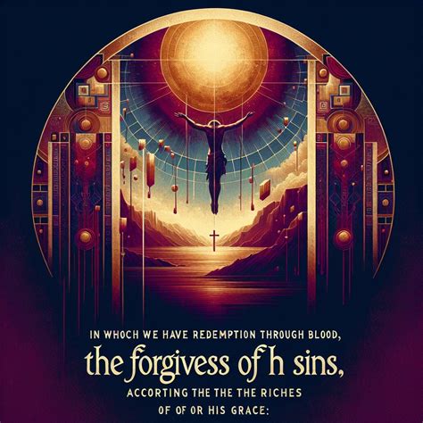 What does Ephesians 1:7 mean? | Bible Art