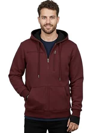 Buy ADRO Travel Hoodie for Men | Mens Multi Utility Zipper Hoodies| 320 ...