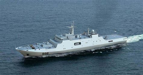 【中国海军】071型船坞登陆舰“长白山”号（989）抵达比雷埃夫斯港（2015/2）_哔哩哔哩_bilibili