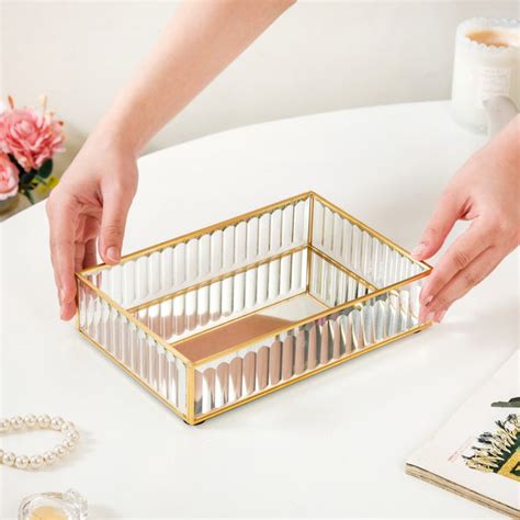 Modern Gold Bordered Decorative Tray Small Online - Premium Decorative ...