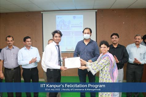 Report: IIT Kanpur's Felicitation Program