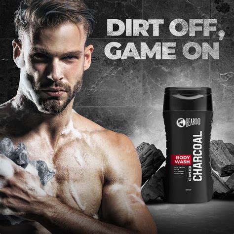 Beardo Charcoal Body Wash for Men | Beardo Body Wash – Beardo India