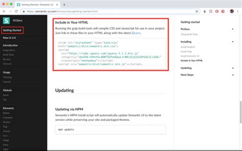 Image result for Semantic UI CSS How to Setup
