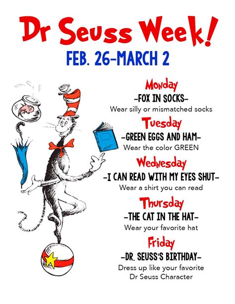 Dr Seuss Workout - WORKOUT CARDIO ROUTINE