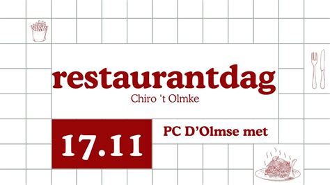Restaurantdag 2024, Pc D'olmse mét, Balen, 17 November 2024 | AllEvents