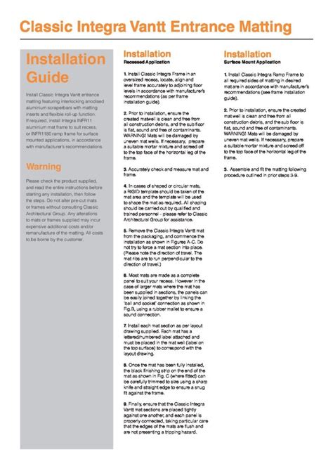 Integra Patios Installation Guide 的图像结果