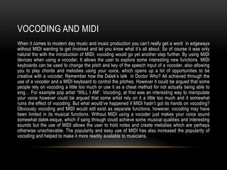 Image result for Vocoder History