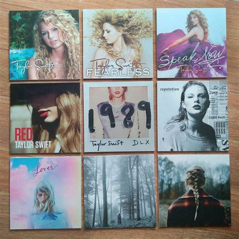 Taylor Swift Single/Album Covers (Vinyl-Style) [UV Print on Sintra ...