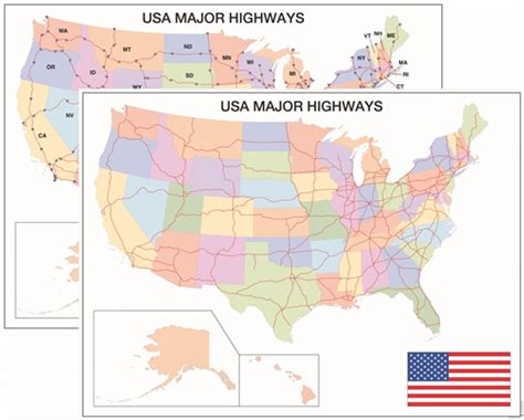 Image result for Map Key Highways
