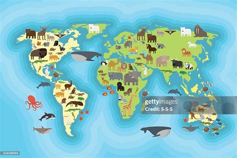 World Map of Animals 的图像结果