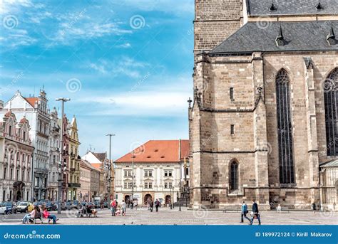 Pilsen Plzen, Czech Republic - May 27, 2018: St. Bartholomew`s ...