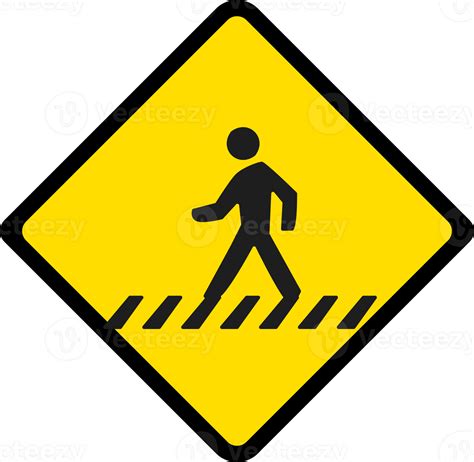 Pedestrian crossing, Road signs, warning signs icons. 29336512 PNG