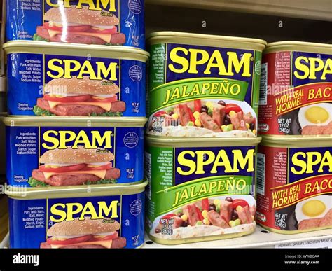 Spam cans hi-res stock photography and images - Alamy