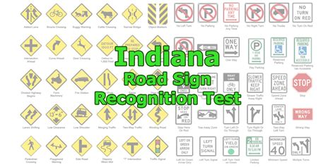 Image result for Indiana Permit Test Signs