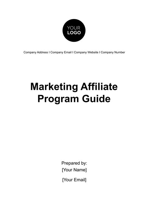 Partner Program Guide Template 的图像结果