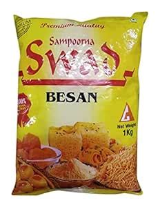 Swad Chan Dal Besan, 1kg : Amazon.in: Grocery & Gourmet Foods