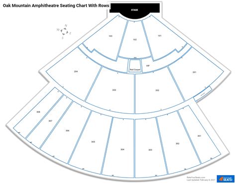 Oak Mountain Amphitheatre Seating Chart - RateYourSeats.com