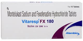 Vitaresp Fx 10/180 MG | Order Vitaresp Fx 10/180 MG Tablet Online at ...