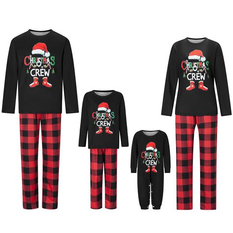 Family Christmas Pajamas Matching Sets Xmas Matching Pjs for Adults ...