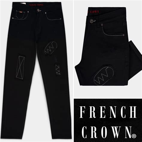 Jade Black Slim Fit Mid-Rise Clean Look Denim Jeans