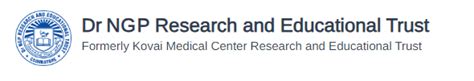Dr NGP Research and Educational Trust | KMCH & Dr NGP Educational ...