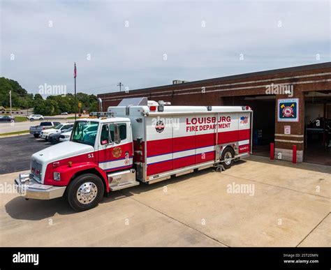 Day Time Drone Images Of The Louisburg North Carolina Fire Department ...