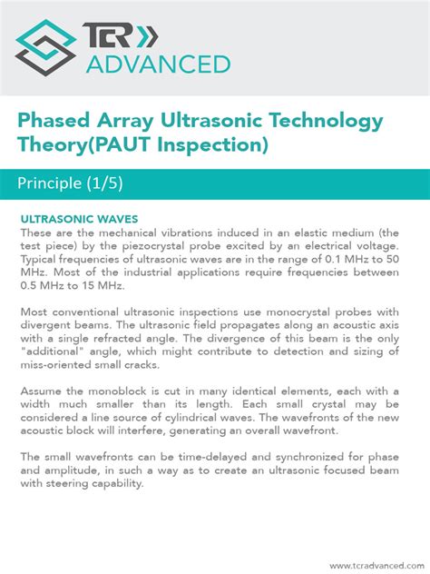 Phased Array Ultrasonic Testing 的图像结果