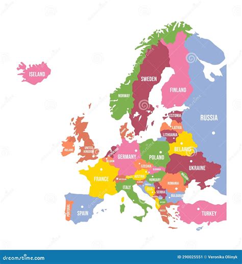 European Continent Map 的图像结果