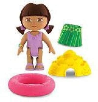 FISHER-PRICE Dora The Explorer Window Surprises Dollhouse, Beach Party ...