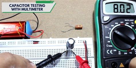 Image result for Testing Capacitor with Multimeter