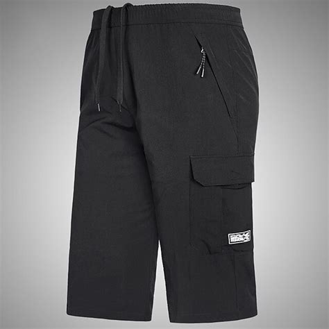 Men's Cargo Shorts Shorts Hiking Shorts Multi Pocket Plain Comfort ...