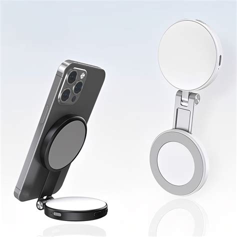 ChubbyGear GlowFold – Foldable Magnetic Selfie Light with Built-in Mir ...