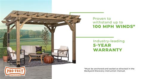 Wood Pergolas - Backyard Discovery
