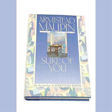 Armistead Maupin - Sure of You - Vintage Hardcover Book Fiction Novel ...