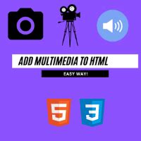 Image result for HTML Multimedia