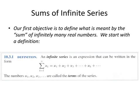 Infinite Series Example 的图像结果