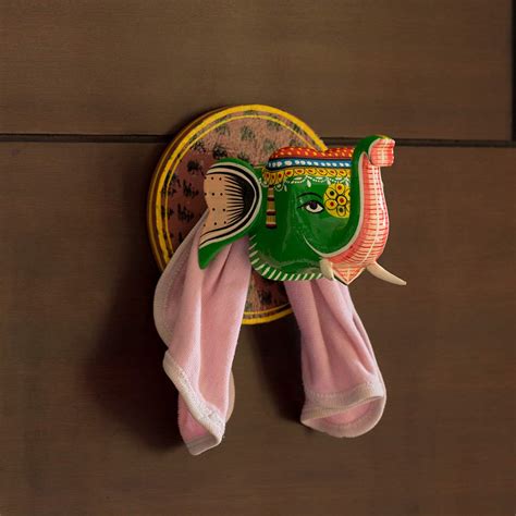 ExclusiveLane 'The Elephant Décor' Multipurpose Wall Mounted Single ...
