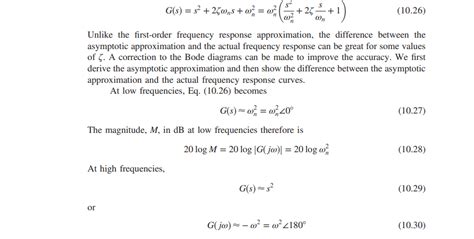 Image result for Second Order Bode Plot