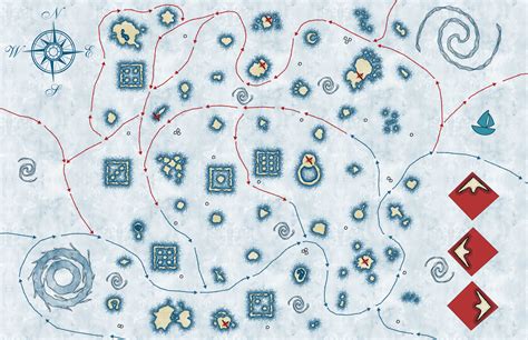 Akiseo | Windwaker Ocean Currents Map Print | Online Store Powered by ...