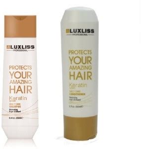 Luxliss Keratin System Daily Care Shampoo - 250ml and Conditioner ...