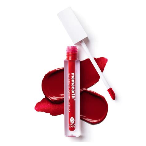 Buy Mamaearth Feather Light Liquid Matte Lipstick with Coconut ...