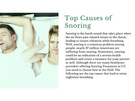 Top Causes of Snoring | PPT