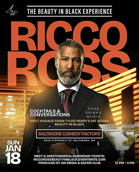 The Beauty In Black Experience Hosted By Ricco Ross, Baltimore Comedy ...