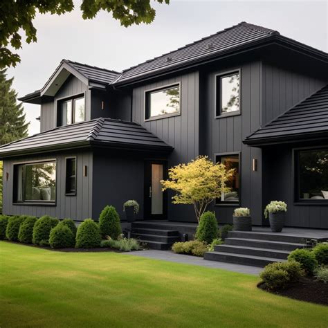 10 House Colors That Go Well With a Black Roof – Rhythm of the Home