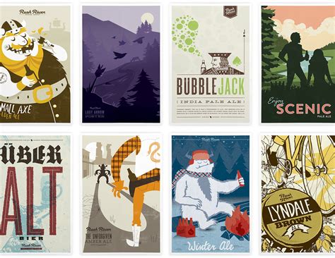 Hey all, it’s rush river! | Brewing co, Design campaign, Aiga design