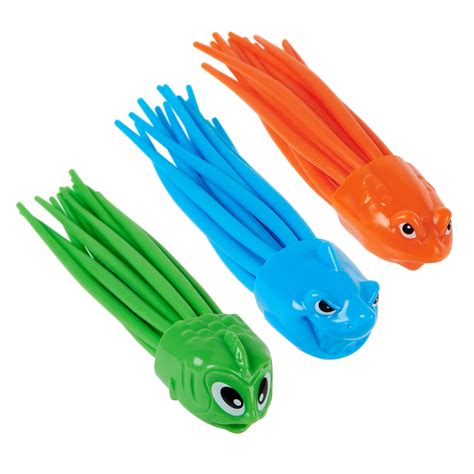 SwimWays SquiDivers Kids Pool Diving Toys, 3 Pack, Bath Toys & Pool ...
