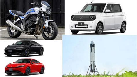 Honda Brings Cars, Bikes, EVs And A Rocket To Japan Mobility Show 2025